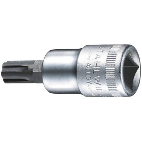 STAHLWILLE Douille tournevis pour empreinte à créneaux, 1/2 pouce M5 (1/2)