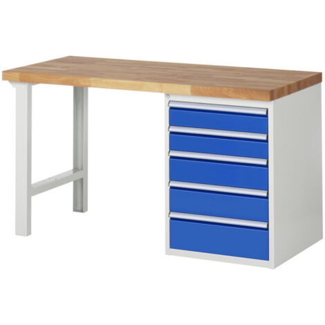 Établi Rau modèle 7513, L 1500 x P 900 x H 840mm (1/5)