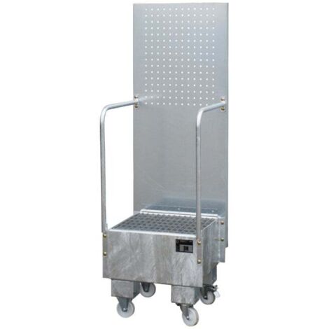 eurokraft pro, Cuve de rétention mobile avec plaque perforée, (1/3)