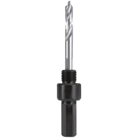Porte-outil à foret-guide pour scies-cloches bimétal HSS (1/4)