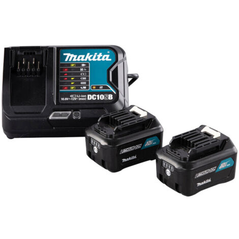 Makita 191L68-0 Batterie pour outil et chargeur 12 V 4.0 Ah Li-Ion (1/4)