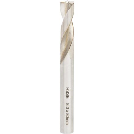 Kstools – Foret à métaux HSSE 8mm – Pointe de centrage pour perçage précis – Acier haute performance – Pour PVC, cuivre, aluminium, zinc, acier (1/5)