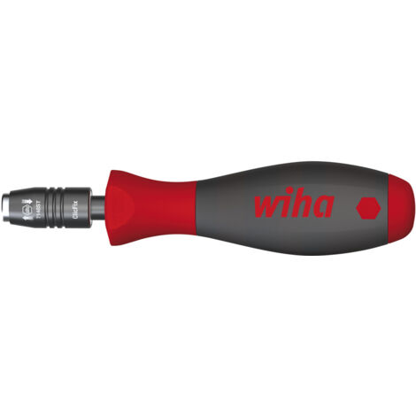 Wiha Tournevis avec porte-embout SoftFinish® CentroFix, verrouillable mécaniquement 1/4" 38 mm (40331)