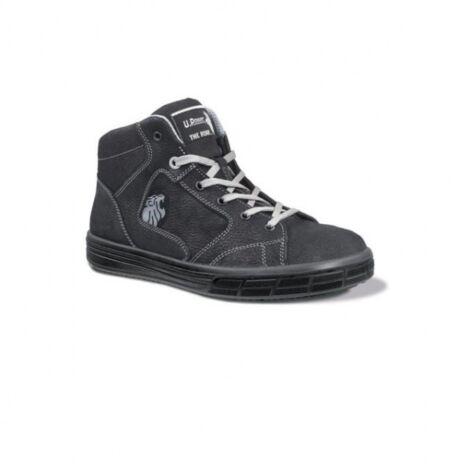 U-Power – Bottes de sécurité S3 SRC 45 noir cuir – Résistantes à l'eau – Semelle antidérapante – Confort optimal avec languette Stress Out System (1/5)