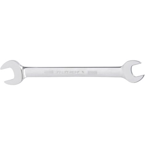 AERZETIX - Clé Plate Mixte Courte - Clé à Fourche Vers Clé à Cliquet à 12 Pans - 19mm - En Acier