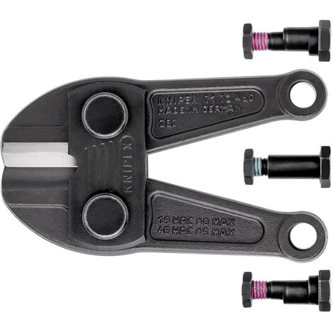 KNIPEX 71 79 460 Mâchoires de rechange pour 71 72 460 complète avec vis