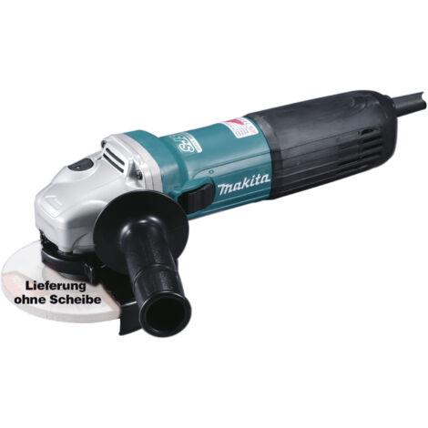Makita – Meuleuse d'angle 125 mm GA5040CZ1 – 1400 W – Moteur puissant pour métal et pierre – Démarrage électronique progressif