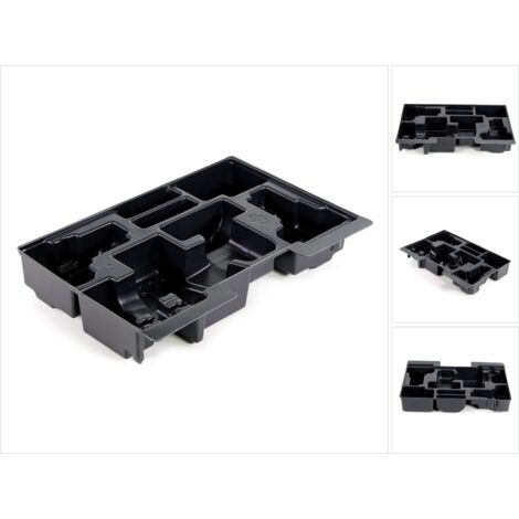 Bosch – Inserts de rangement pour outils – Boîte L-BOXX 102 – 2 demi-plateaux pour chargeur et 2 batteries – Dimensions 332x61x203mm – PS - 12V-76
