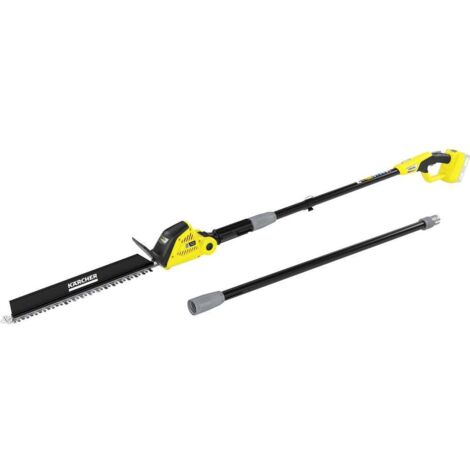 Kärcher – Taille-haies télescopique sans fil 18V – Longueur de coupe 45 cm – Moteur à balais – Angle de tête de coupe 115° – Lame diamantée (1/10)