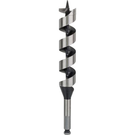 Bosch – Mèche à bois hélicoïdale 30 x 170 mm – Système hexagonal – Pour bois dur et tendre – Perçage de précision rapide - PANS 30 X