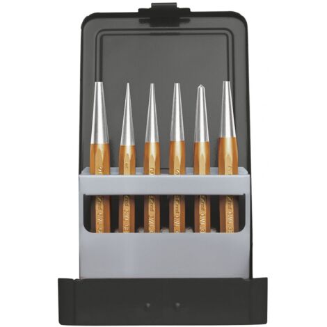 GEDORE RED 3300825 - Jeu de poinçons D.1-10mm poinçon 6 pcs , R90100006 (1/3)