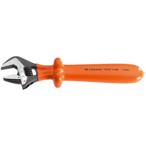 Clé à fourche à rouleaux Facom isolée 1000V 44 mm (1/4)