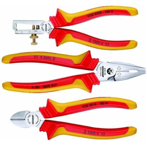 GEDORE 1708244 - Pince VDE set de 3 pièces dans la L-BOXX Mini , 1102-004 VDE (1/5)
