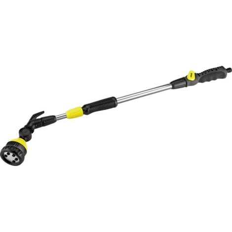 Kärcher – Lance d'arrosage télescopique 70-105 cm – 6 modes de pulvérisation – Réglage débit d'eau ON/OFF – Tête mobile 180° (1/10)