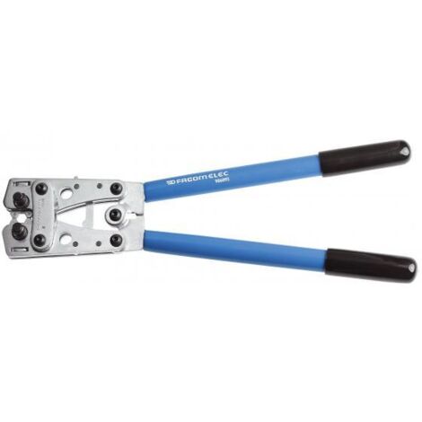 Facom – Pince à sertir cosse – Matrices rotatives indexables 6 positions – Capacité 6 à 50 mm² – Outil manuel pour connexions électriques