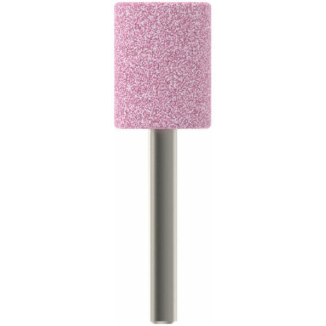Bosch – Meule abrasive cylindrique 6 mm – Grain 60 pour acier trempé – Longueur 26 mm – Diamètre 20 mm – Pour ébavurage et meulage précis (1/5)