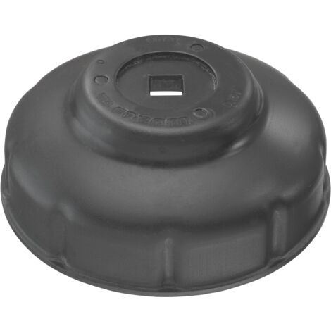 Facom – Clé pour filtre à huile 10 mm – Montage apparent avec rainures – Filtre Ø 76 mm – 12 rainures – Pour espaces confinés