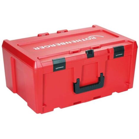 Rothenberger case system ROCASE 6427 rouge avec clip pour le mode d'emploi