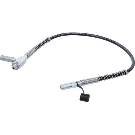 Flexible blindé 700 mm pour presse à graisse sur accu, art. 3175 BGS (1/3)