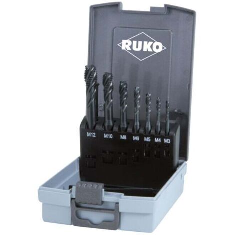 Assortiment tarauds machine HSS Co 5 VAP forme C 35° 7 pièces