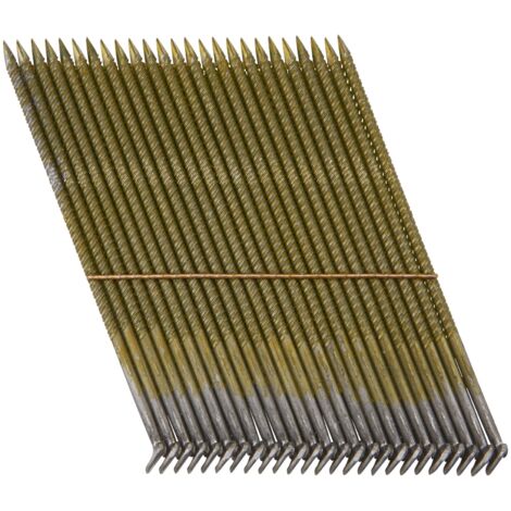 Dewalt – Clous à tête plate 2,8 x 50 mm – Lot de 2200 pièces – Ligature résistante à l'humidité – Pour fixation robuste en bois dur