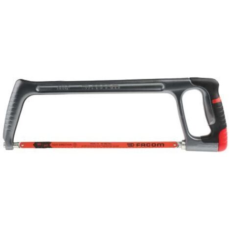Facom – Scie à métaux 300 mm bi-métal – Cadre en aluminium ergonomique – Capacité de coupe 100 mm – Changement de lame ultra-rapide (1/5)