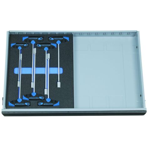 GEDORE 2016532 - Jeu de clés à douille dans le module CT 7 pcs , 2005 CT2-2133 T (1/3)