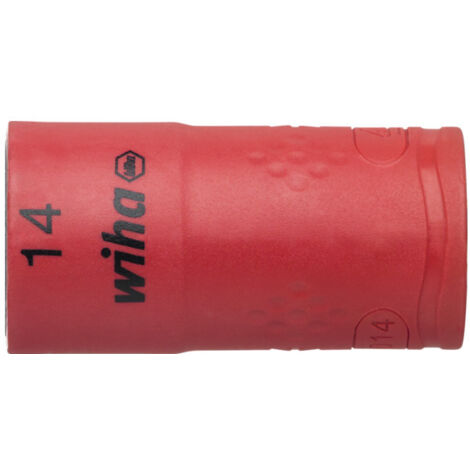Wiha Douille pour clé à douille isolée Six pans mâle 3/8" 14.0 mm (43070)