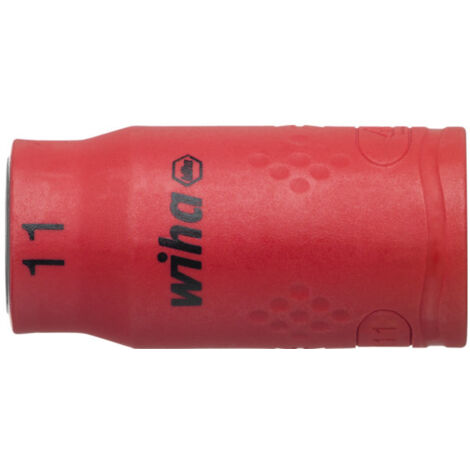 Wiha Douille pour clé à douille isolée Six pans mâle 3/8" 11.0 mm (43067)