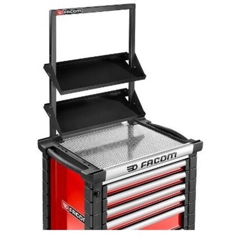Facom – Support pour outils pour servante d'atelier – Acier – Compatible avec tables d'appoint ROLL et JET – Optimise l'espace de travail (1/4)