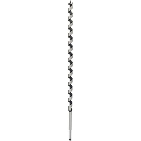 Mèche à bois hélicoïdale, six pans 20 x 470 x 600 mm, d 11,1 mm