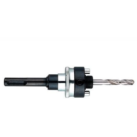 Adaptateur SDS-Plus pour scies cloches HSS bi-métal, Ø 32-152 mm metabo (1/2)