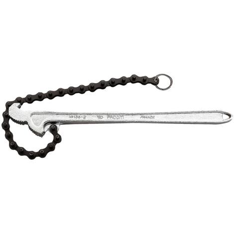 Facom – Clé à chaîne 60-114mm – Longueur 360mm – Acier pour serrage précis – Usage professionnel