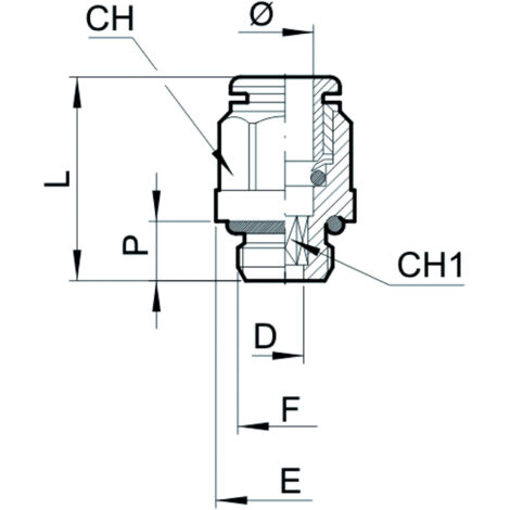 Connecteur Schneider SVG-R1-6 x G1/4a