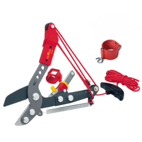 Wolf-Garten – Sécateur à main avec angle réglable – Coupe jusqu'à 40 mm – Manche Vario compatible – Réduction de force 75% pour élagage efficace (1/10)
