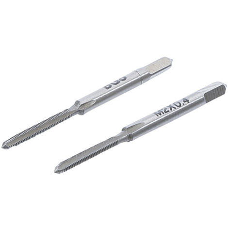 Tarauds et filières pré-taraud et filière M2 x 0,4 2 pièces BGS (1/4)