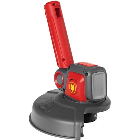 Wolf-Garten – Coupe-bordure à batterie 72AMT41650 – Diamètre de coupe 25 cm – Chargeur mural 2 en 1 – Moteur Brushless léger 2,1 kg - LT 25 EM