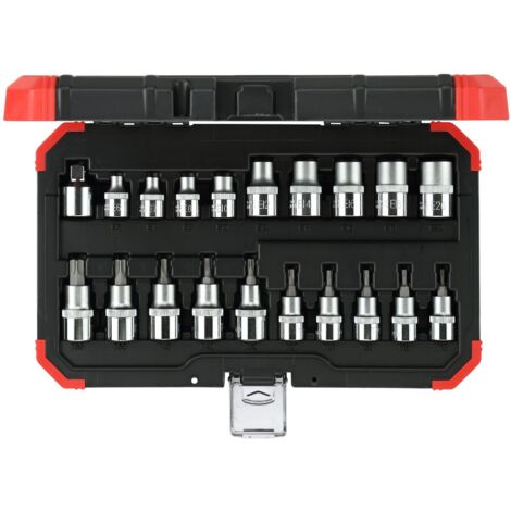 GEDORE RED 3300045 - Jeu de clés à douille 1/2 TX 20 pcs , R68003020 (1/5)