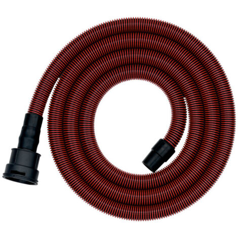 Flexible d’aspiration, Ø 27 mm, longueur 3,5 m, raccords 58 mm/ 30 mm intérieur/ 35 mm extérieur, antistatique metabo (1/3)