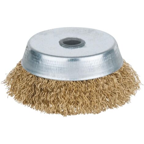 KS Tools BRONZEplus Brosses boisseaux, ondulé, Ø 85 mm (1/2)