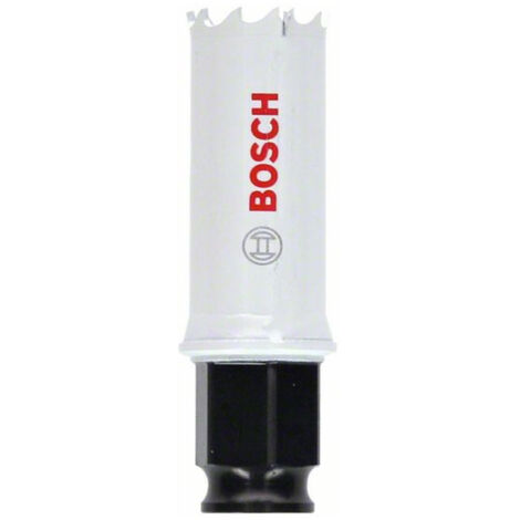Bosch – Scie cloche 24 mm pour bois tendre et métal – Alliage cobalt 8 % – Denture progressive pour coupes rapides et précises
