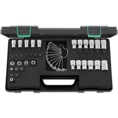 STAHLWILLE Coffret de douilles pour TX, carré 1/4, 3/8, 1/2 35 pièces (1/3)