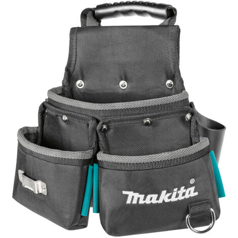 Makita – Sac à outils 3 poches E15207 – Poignée ergonomique – Dimensions 320x145x270 mm – Compatible ceinture en sangle
