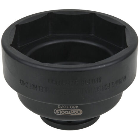 KS Tools - Douille 8 pans pour écrou d'essieu Scania, 100 mm - 460.1370 (1/2)