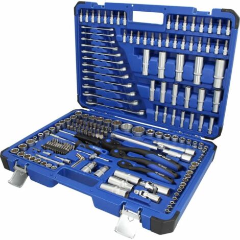 Brilliant Tools Jeu de clés à douille, 216 pcs, 1/4", 3/8", 1/2" (1/5)
