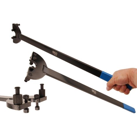 Bgs Technic – Clé de démontage de poulie de vilebrequin – Compatible moteurs VW 1.4/1.6/2.0L – Pour courroies de vilebrequin à 4 soupapes – 11,5 mm