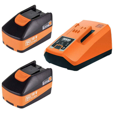 Pack 2 batteries FEIN 18V 6,0Ah + 1 Chargeur rapide ALG 80 BC (1/10)