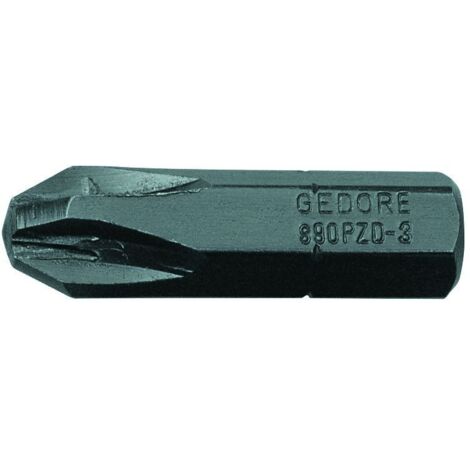 GEDORE 6553410 - Tournevis à embout 5/16" à empreinte cruciforme PZ 3 , 890 PZD 3 (1/3)
