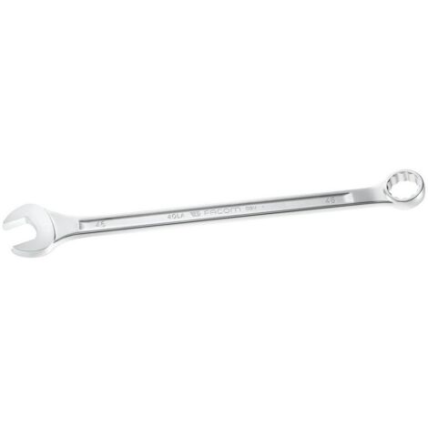 Facom – Clé mixte 60 mm – Longueur 800 mm – Finition chrome – Double terminaison pour mécanique – Outil professionnel