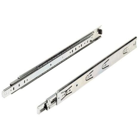 Paire de coulisses HETTICH KA5632 L.450mm - Largeur d'installation 12,7 mm - 45 kg - 73280